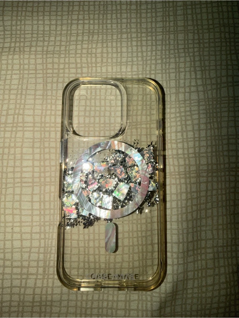 iPhone 16 Coach Pink, Blush and Clear Decorative Phone Case Set